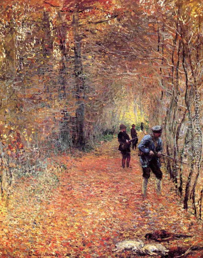 Claude Oscar Monet : Hunting